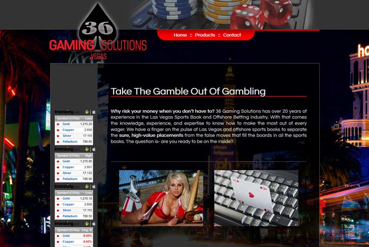 36 Gaming Solutions Client Design